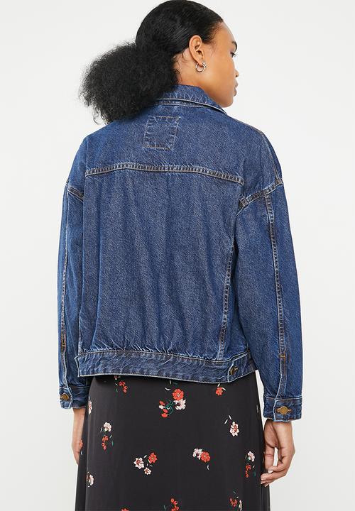 Superbalist - Oversized denim jacket - blue