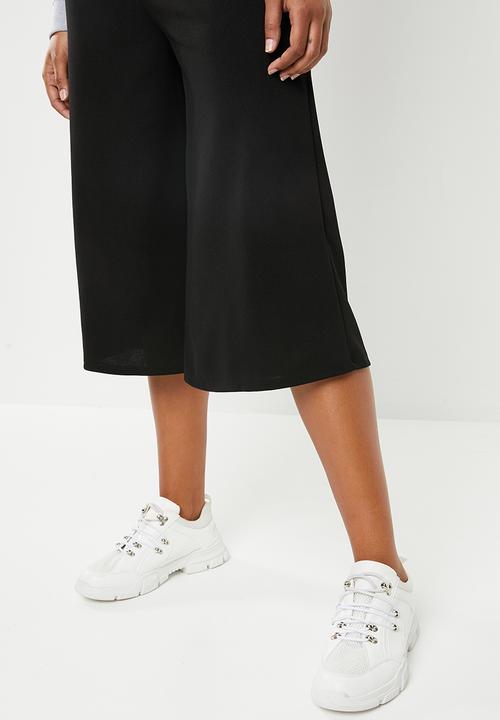 STYLE REPUBLIC - Wide leg culotte - black