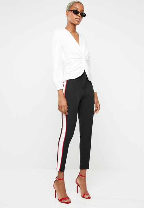 SISSY BOY - Knot now blouse - white