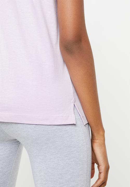 PUMA - Classic logo tee - purple