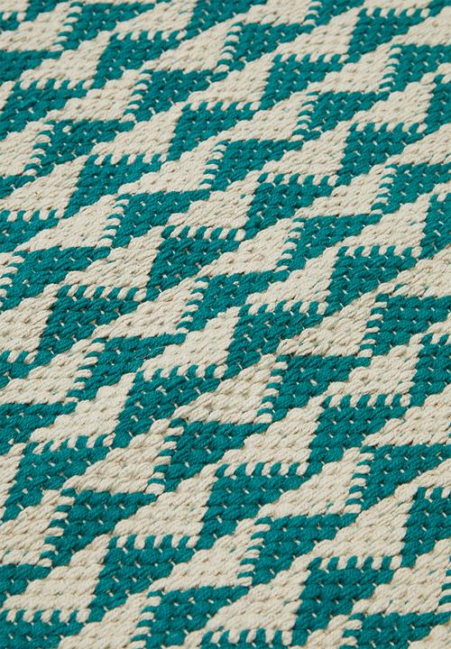 Sixth Floor - Haram bath mat - teal