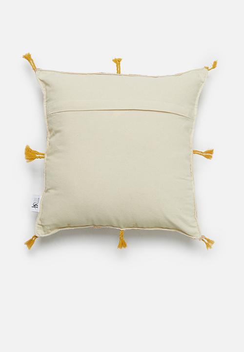 Sixth Floor - Tesiba cushion cover - yellow