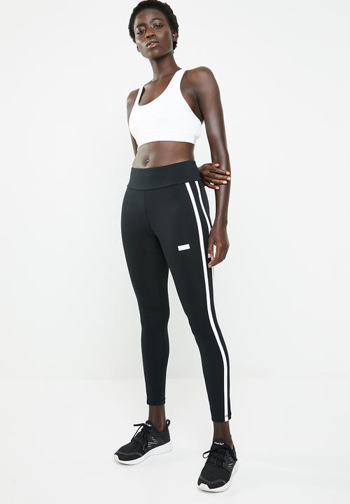 New Balance  - Athletics track legging - black & white