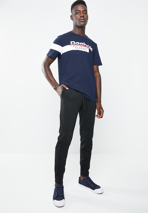 Reebok Classic - Disruptive classic tee - navy
