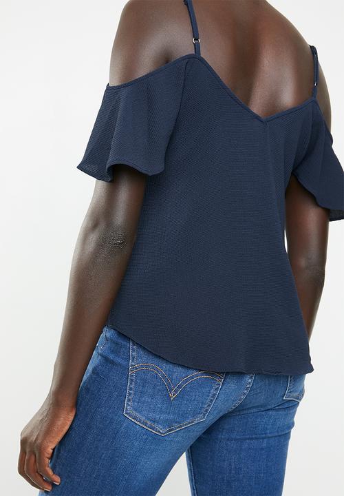 Revenge - Cut-out top - navy