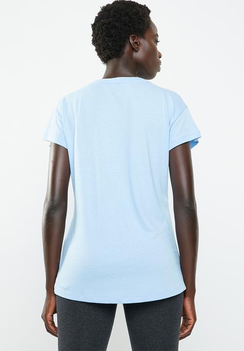 PUMA - Active logo tee - blue