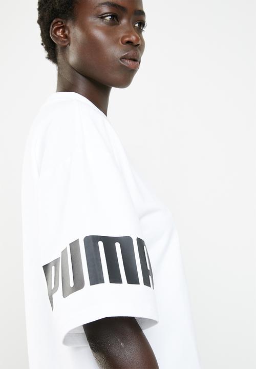PUMA - Modern sport sweat tee - white