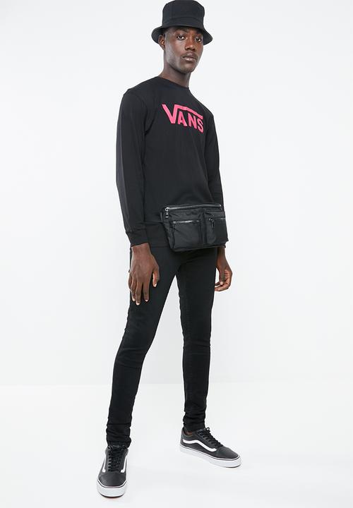Vans - Vans classic long sleeve tee - black