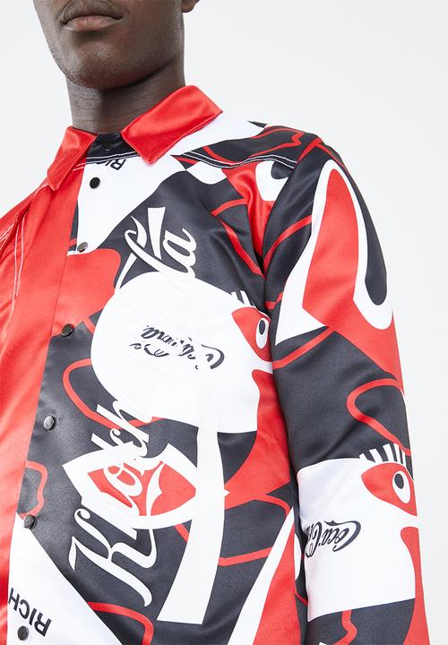Coke Threds - Coke Threds Rich Mnisi jacket - red/black