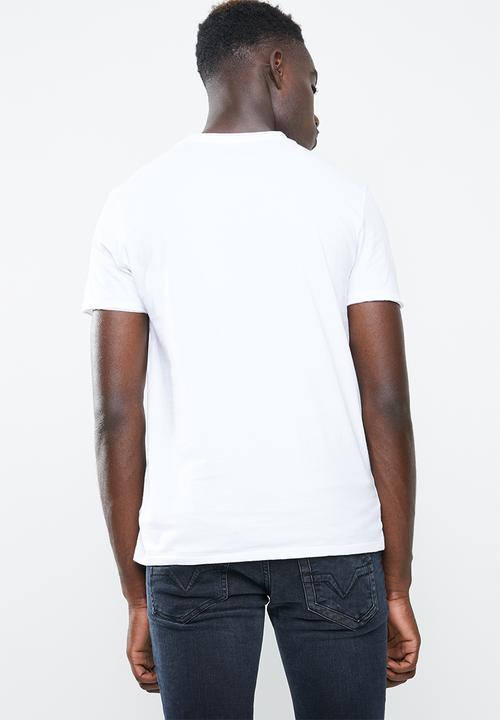 GUESS - Olde logo tee - white