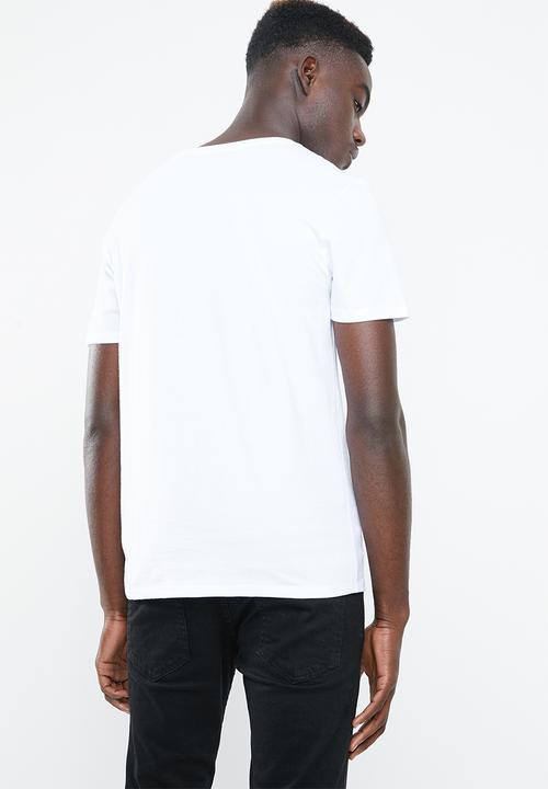 GUESS - Guess hologram short sleeve tee - white
