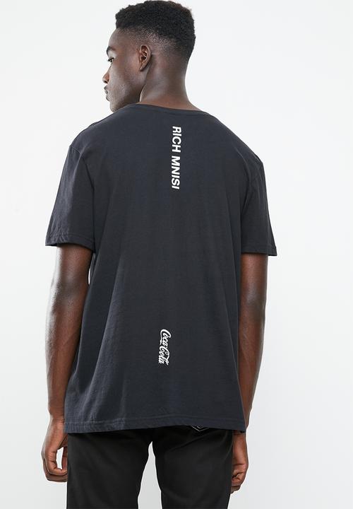 Coke Threds - Coke Threds Rich Mnisi staple tee - black