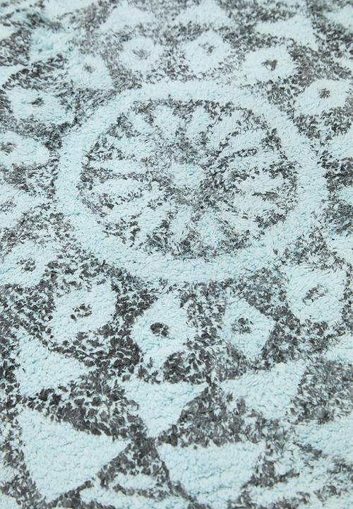 Sixth Floor - Modelis bath mat - blue