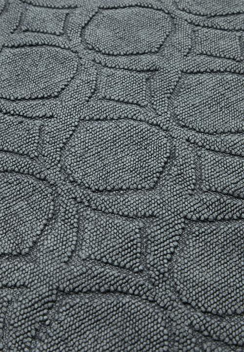 Sixth Floor - Sterling jacquard bathmat - grey 