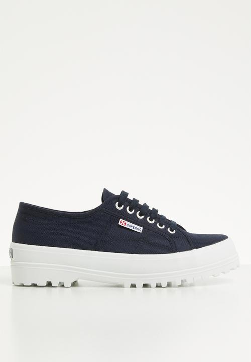SUPERGA - 2555 Cotu canvas tank sole - f43 navy white