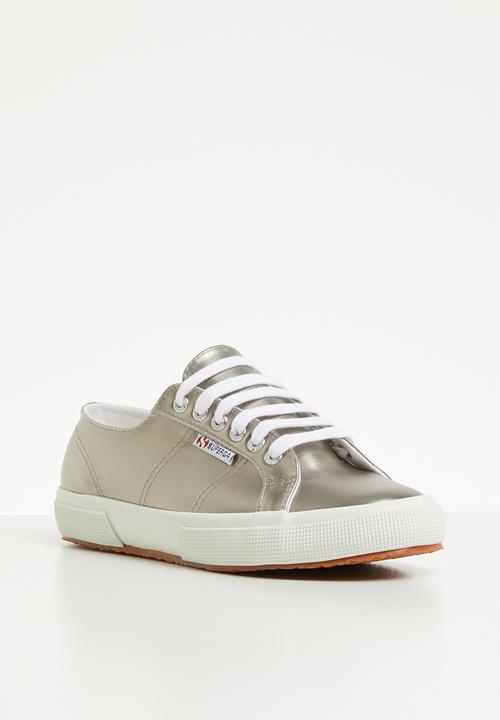 SUPERGA - 2750 Pu metallic foil shine - 082 grey