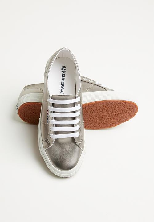 SUPERGA - 2750 Pu metallic foil shine - 082 grey