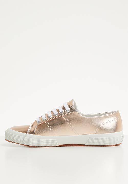 SUPERGA - 2750 Pu metallic foil shine - 909 rose gold