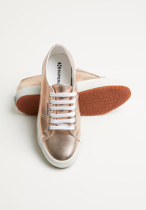 SUPERGA - 2750 Pu metallic foil shine - 909 rose gold
