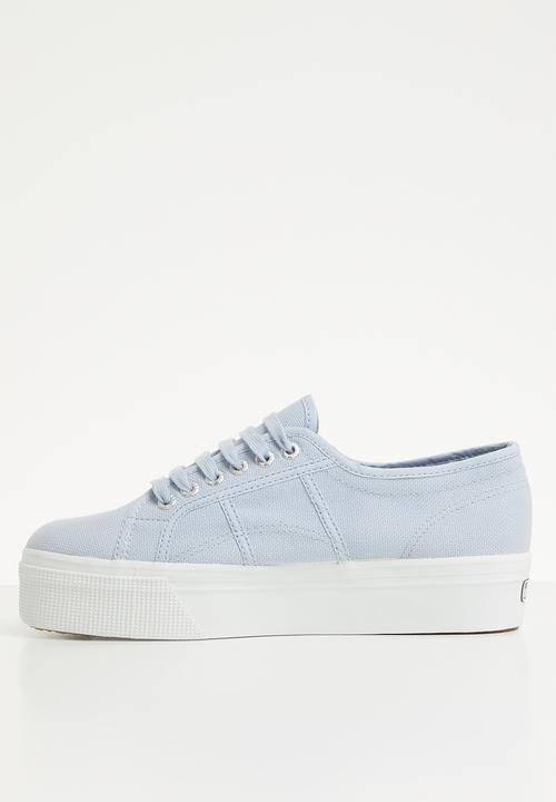 SUPERGA - 2790a Cotw classic canvas full wedge - 325 azure erica