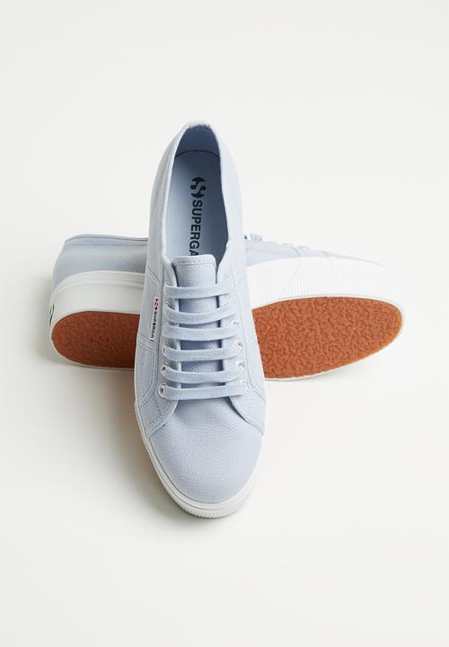 SUPERGA - 2790a Cotw classic canvas full wedge - 325 azure erica