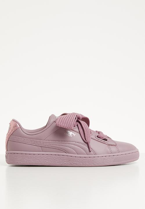 PUMA - Basket heart bio hacking - elderberry-puma silver