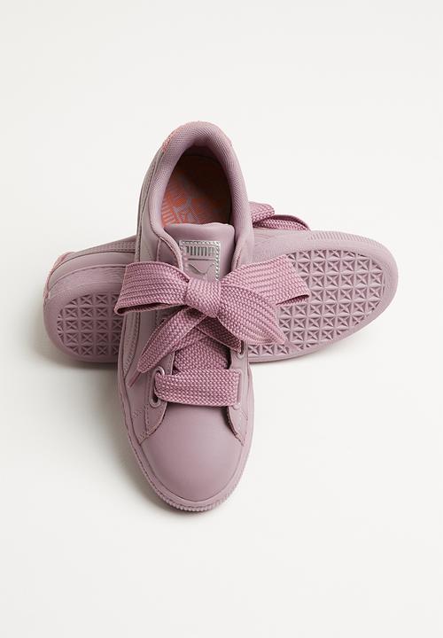 PUMA - Basket heart bio hacking - elderberry-puma silver