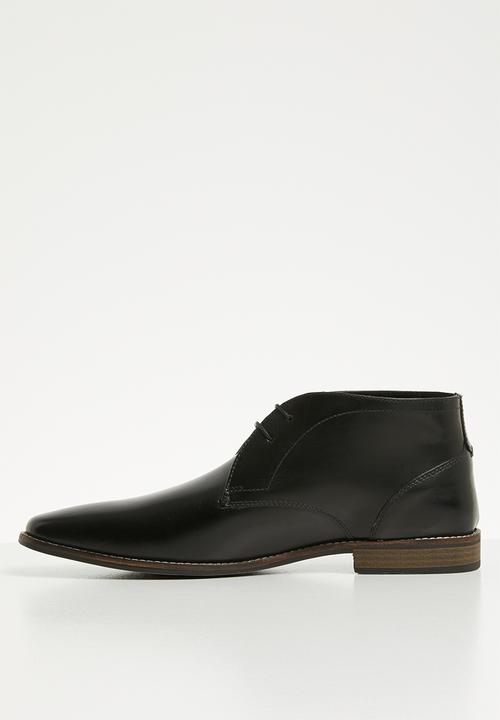 Superbalist - Strauss leather desert boot - black