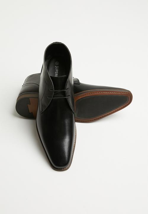 Superbalist - Strauss leather desert boot - black