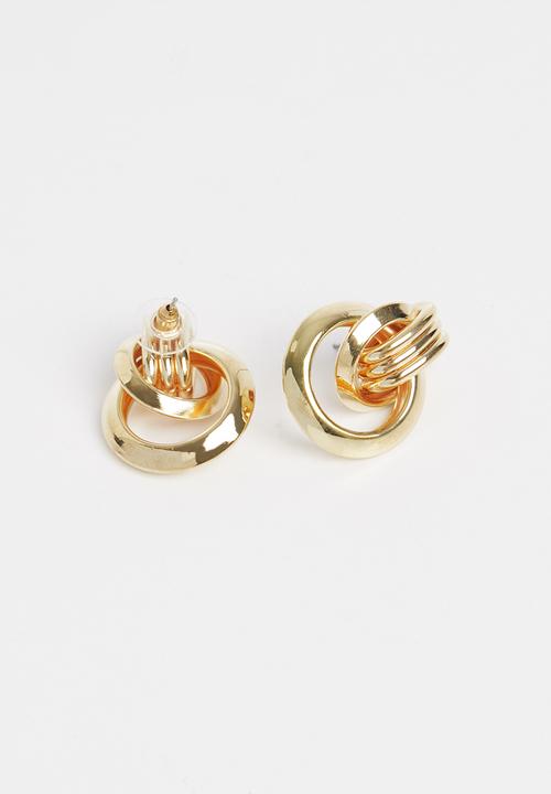 Superbalist - Eliz link earrings - gold