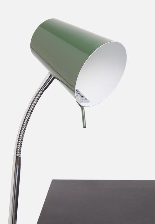 Present Time - Z clip on lamp - jungle green