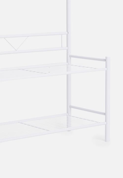 Present Time - Saturnus clothes rack - white and natural
