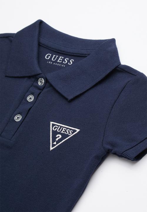 GUESS - Classic Guess polo - navy