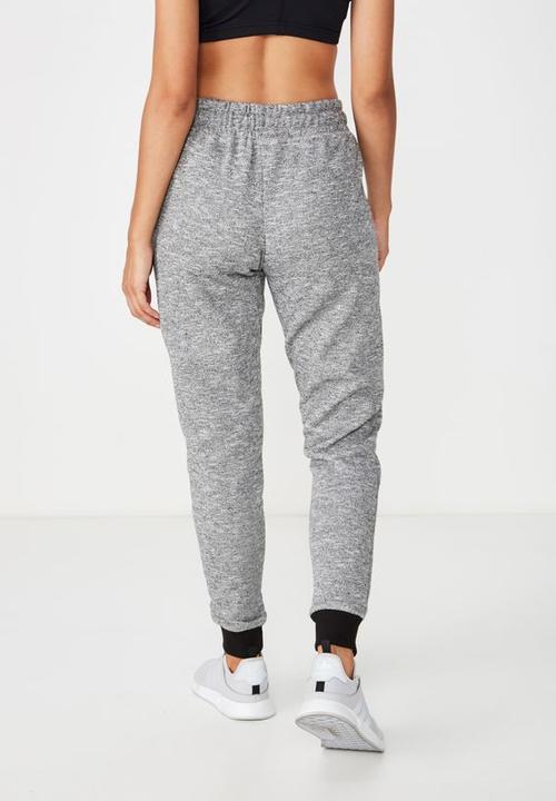 Cotton On - Gym track pants - grey & black