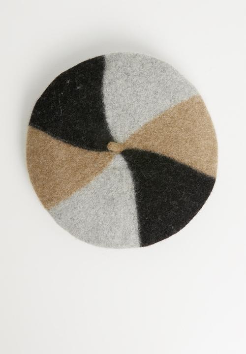 Superbalist - Winona colourblock beret- multi