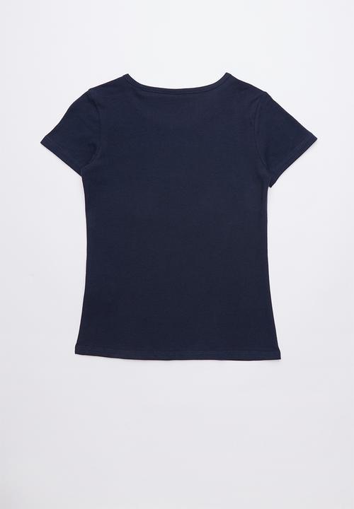 GUESS - Guess heart tee - navy