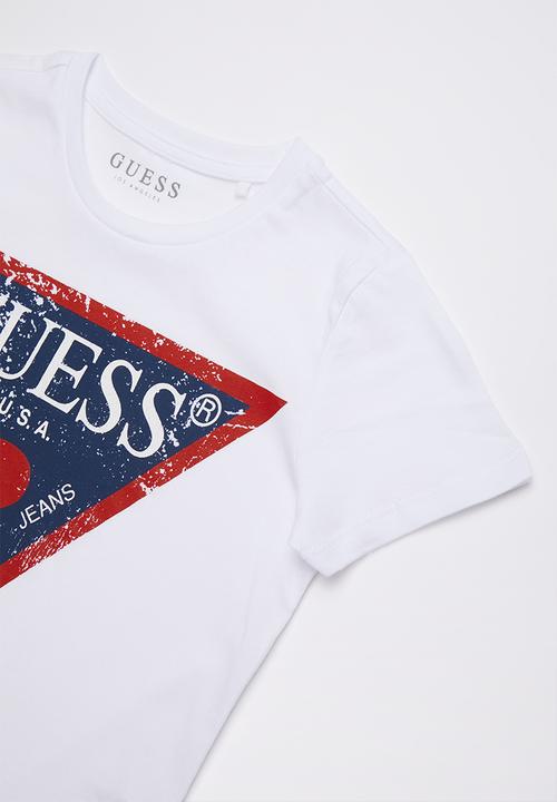 GUESS - Iconic tri tee - white
