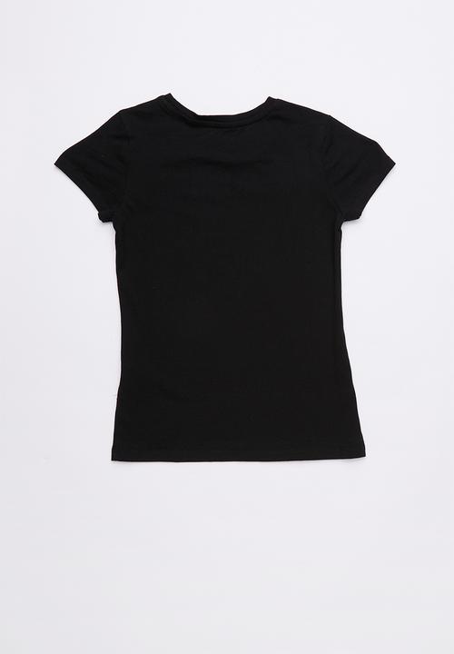 GUESS - Love tri tee - black
