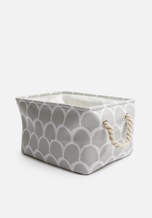 Sixth Floor - Medium storage box - grey