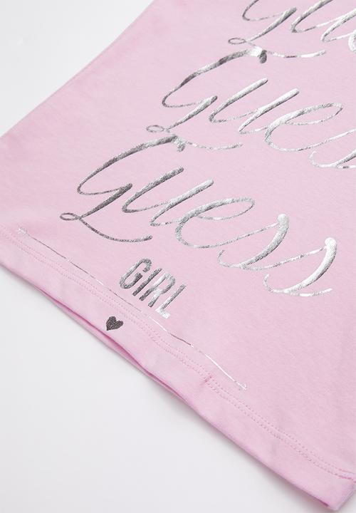 GUESS - Guess tee - pink