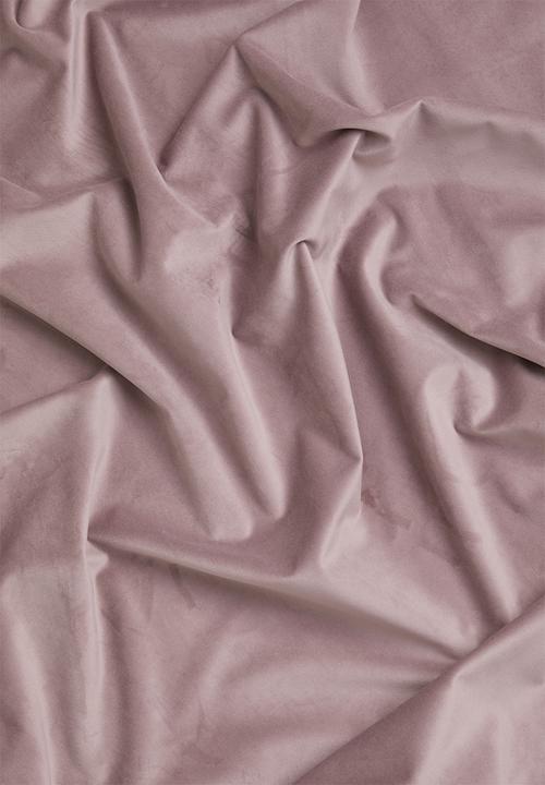 Sixth Floor - Velvet eyelet curtain 2 pack - rose