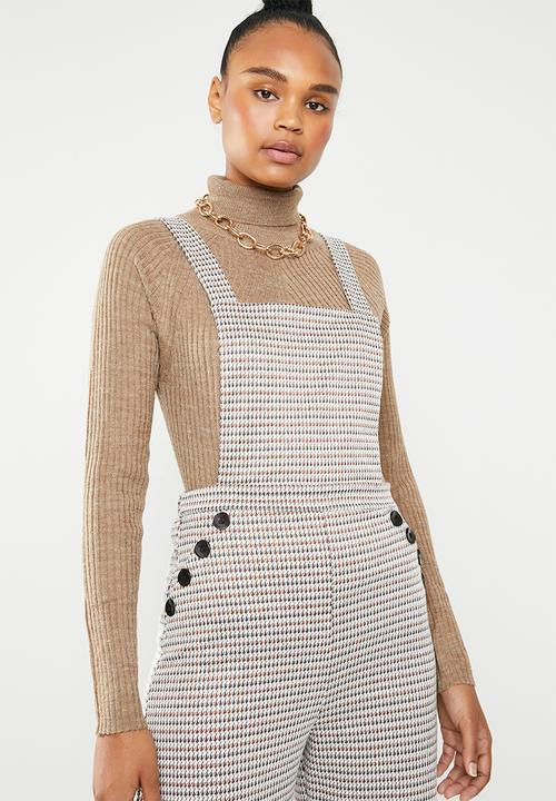Superbalist - Dungaree jumpsuit - brown 