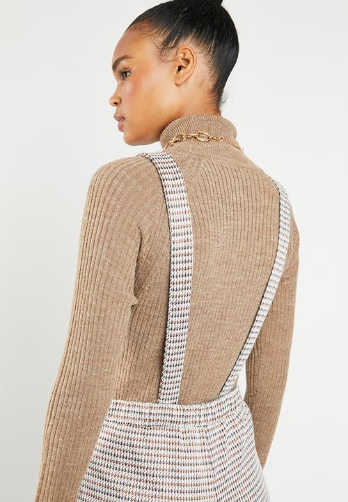 Superbalist - Dungaree jumpsuit - brown 