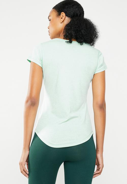 PUMA - Heather cat tee performance - blue 