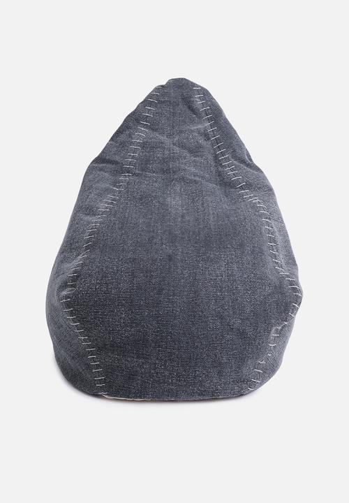 Sixth Floor - Pomona bean bag - Charcoal