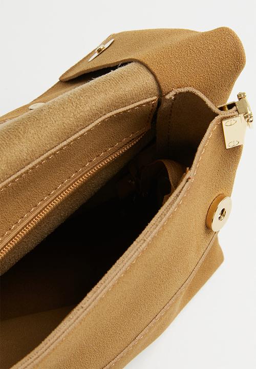 Superbalist - Jagger ring detail clutch bag - beige
