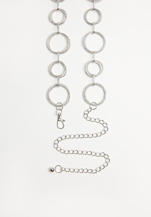 Superbalist - Chain link belt - silver