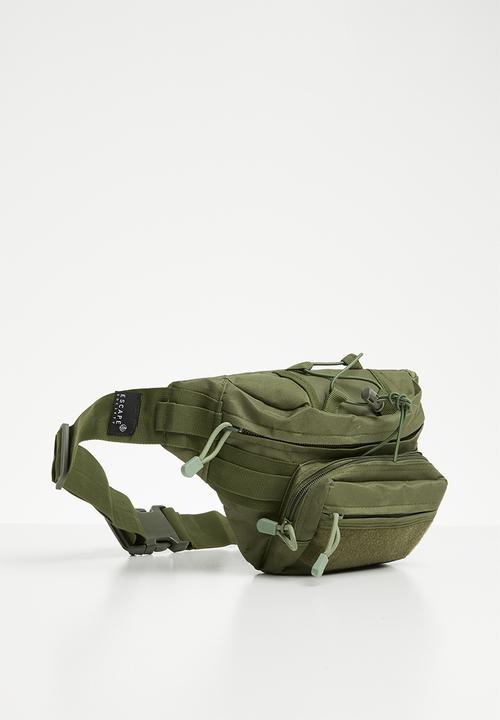 Escape Society - Utility bum bag - khaki