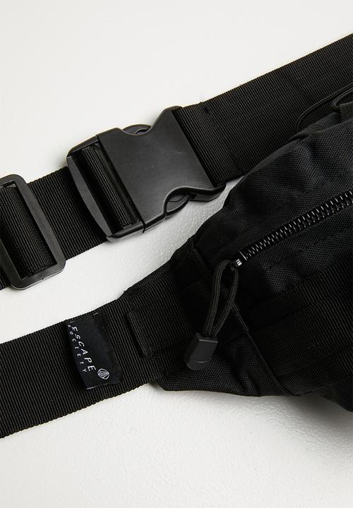 Escape Society - Utility bum bag - black