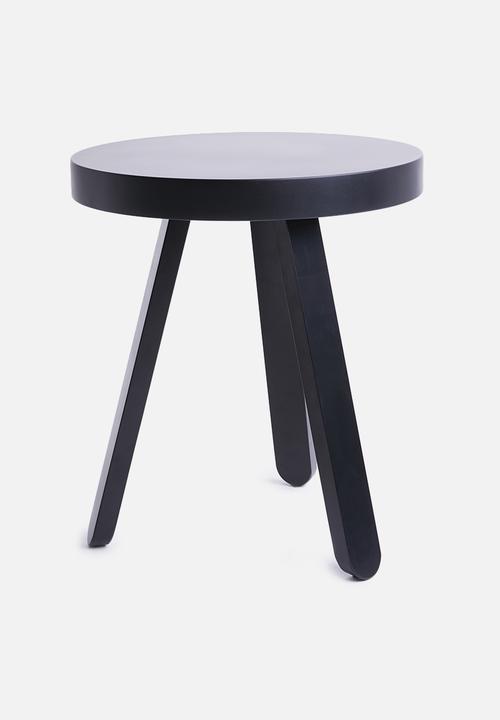 Sixth Floor - Side table - black
